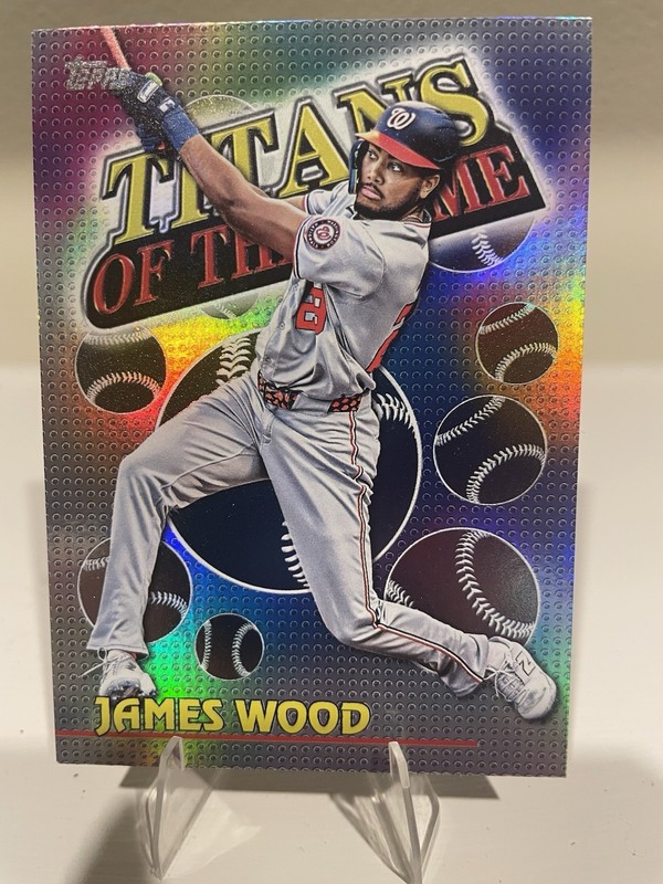 2026 Topps Series 1 - Titans of the Game James Wood #TOG-15
