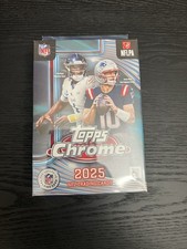 2025 TOPPS CHROME FOOTBALL HANGER BOX New & Sealed