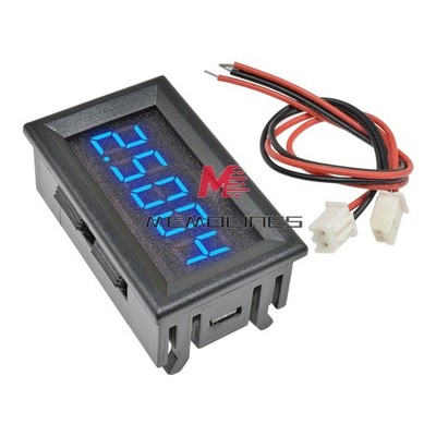 5-Digit DC 0-4.3000-33.000V Digital   LED Voltmeter Voltage Meter Car Panel #tp