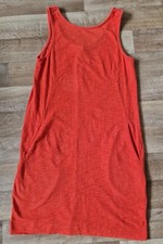 Toast Sleeveless Orange Scoop Back Dress Size 12, Cotton, Holidays