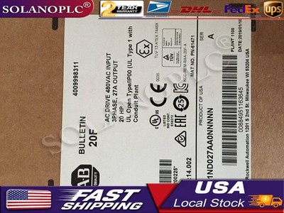 20F11ND027AA0NNNNN Allen Bradley 20F11ND027AA0NNNNN PowerFlex 753 AC Drive
