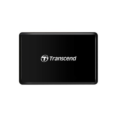 Transcend Multifunctional Card Reader in Black (with a SD, microSD and CompactFl