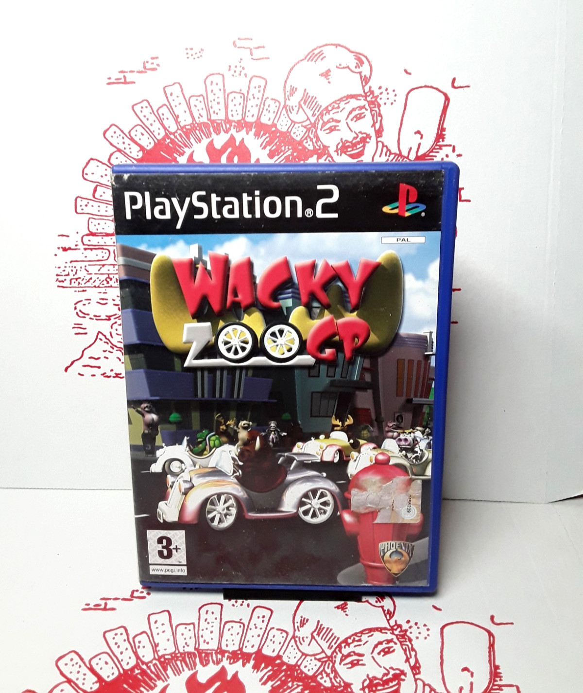 🟢 Wacky Zoo GP PS2 PHOENIX GAMES ITA con libretto e disco ottimo retrogame