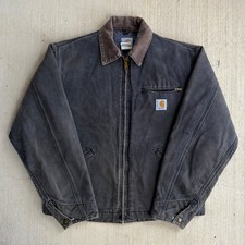 Carhartt J01 faded black detroit work wear jacket