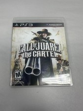 Call of Juarez The Cartel Sony PS 3 PlayStation 3 2011 Game - Works & Has Manual