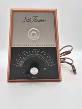 Vtg Seth Thomas Electronic Metronome Model E962-000 MADE IN USA Tested Works Bx1