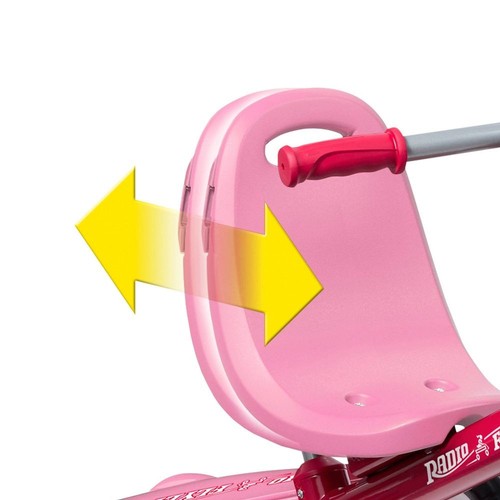 Radio Flyer Adjustable Toddlers Kids Trike Pink 4-in-1 Stroll Canopy - Picture 7 of 24
