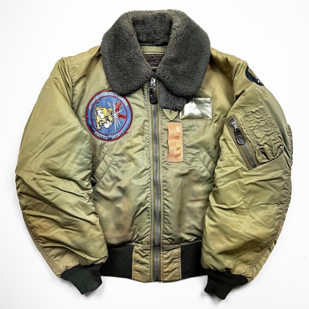 BUZZ RICKSON'S B-15D Patch Jacket Blouson Men Siz… - image 3