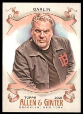 2021 Topps Allen and Ginter Baseball Card #227 Jeff Garlin