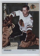 2002-03 ITG Be A Player Between the Pipes Enshrined Glenn Hall #117 HOF 0f8
