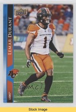2021 Upper Deck CFL Blue Lemar Durant #112 READ 0u2j
