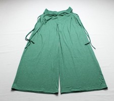 Halara Women's High Waisted Wide Leg Casual Pants JL3 Green Medium NWT