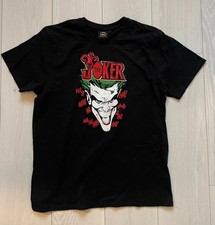 Joker Batman T-Shirt Schwarz, Gr.L, Neu, Print  Druck Tee, DC Comics Universum