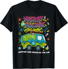 Mystery Machine Of Diagnostics Lab Wek 2025 Med Lab Tech T-Shirt