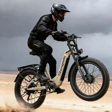 Shengmilo S700 26" Electric Bike Dual Motor 48V 17.5Ah Mountain E-Bike Oil brake