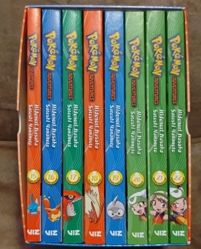 Pokémon Adventures Ruby & Sapphire Box Set Includes Volumes 15-22 WITHOUT POSTER