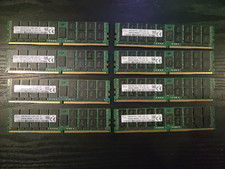 Lot of 8 SK Hynix 32GB 4Rx4 PC4-2133P Server Memory HMA84GL7MMR4N-TF