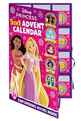 Disney Princess 5-in-1 Advent Calendar (Countdown to Christmas with stori | TODO