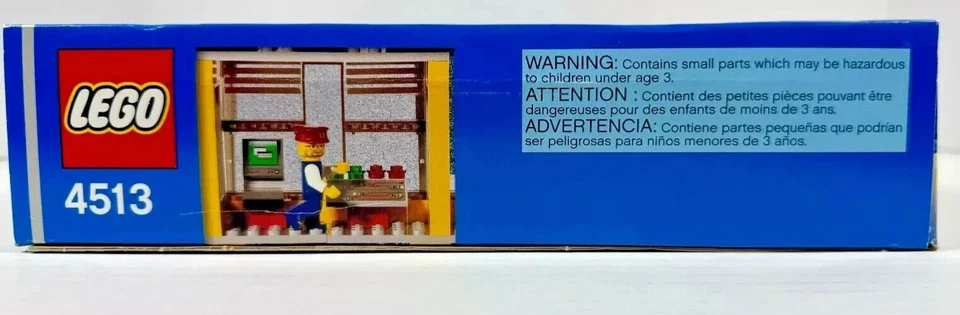 LEGO (4513) World City: Grand Central Station Nuevo Precintado Retirado (2003) Tren 9V Foto 4 de 4