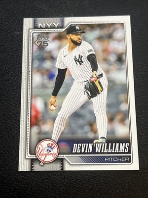 Devin Williams 2026 Topps Series 1 #239 New York Yankees