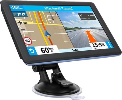 7 GPS Navigator Car Truck Lifetime Maps Voice Guidance