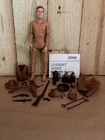 Vintage Marx Johnny West action figure with RARE hard to find derringer and acce