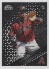 2020 Topps Chrome Black Refractor 14/199 Domingo Leyba #7 Rookie RC 0g27