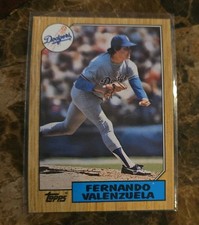 1987 Topps - Fernando Valenzuela #410 