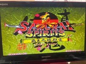 SNK NGH-063 Samurai Shodown II 2 Neo Geo AES ROM Cartridge Tested Japan