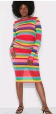 Target Pride Rainbow Mesh Dress Size Large NWT