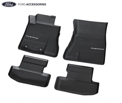 2024-2026 Ford Mustang OEM PR3Z-6313300-AA Rubber 4pc Front Floor