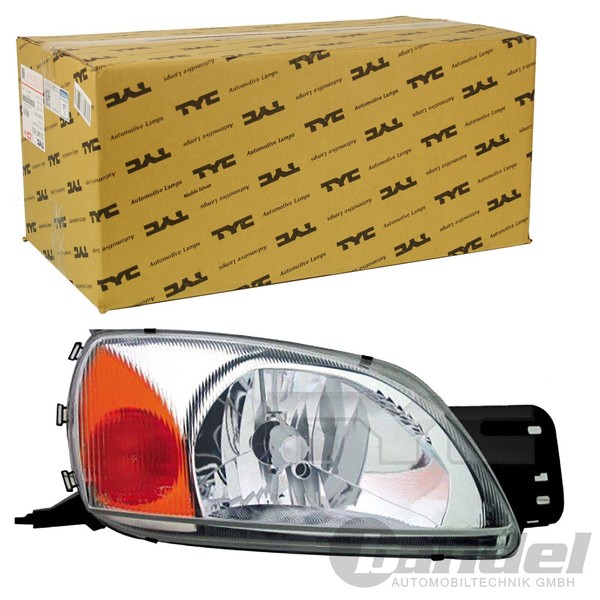 TYC H4 Scheinwerfer Links Passend FüR Ford Courier Fiesta-image