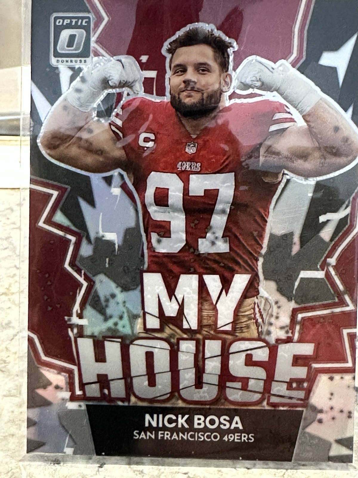2022 Panini Donruss Optic - My House! Nick Bosa #MH-17 Holo Prizm