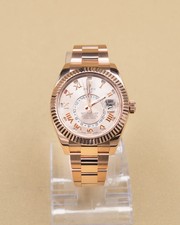2019 Rolex SkyDweller Sundust Roman Dial Complete