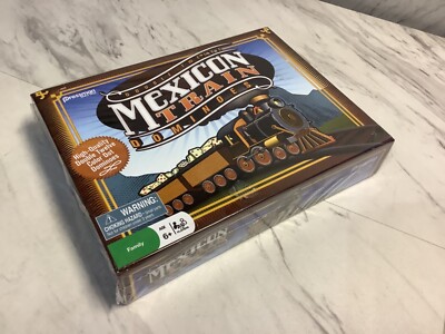Pressman Double Twelve Mexican Train Dominoes **NEW & STILL SEALED** 2015