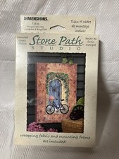 DIMENSIONS COUNTED CROSS STITCH BICYCLE PATH KIT NEW