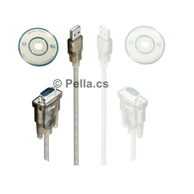 1.5m RS-232 VGA zu USB Seriell-Konverter-Adapter-Kabel DB9 COM SAT Modem Update