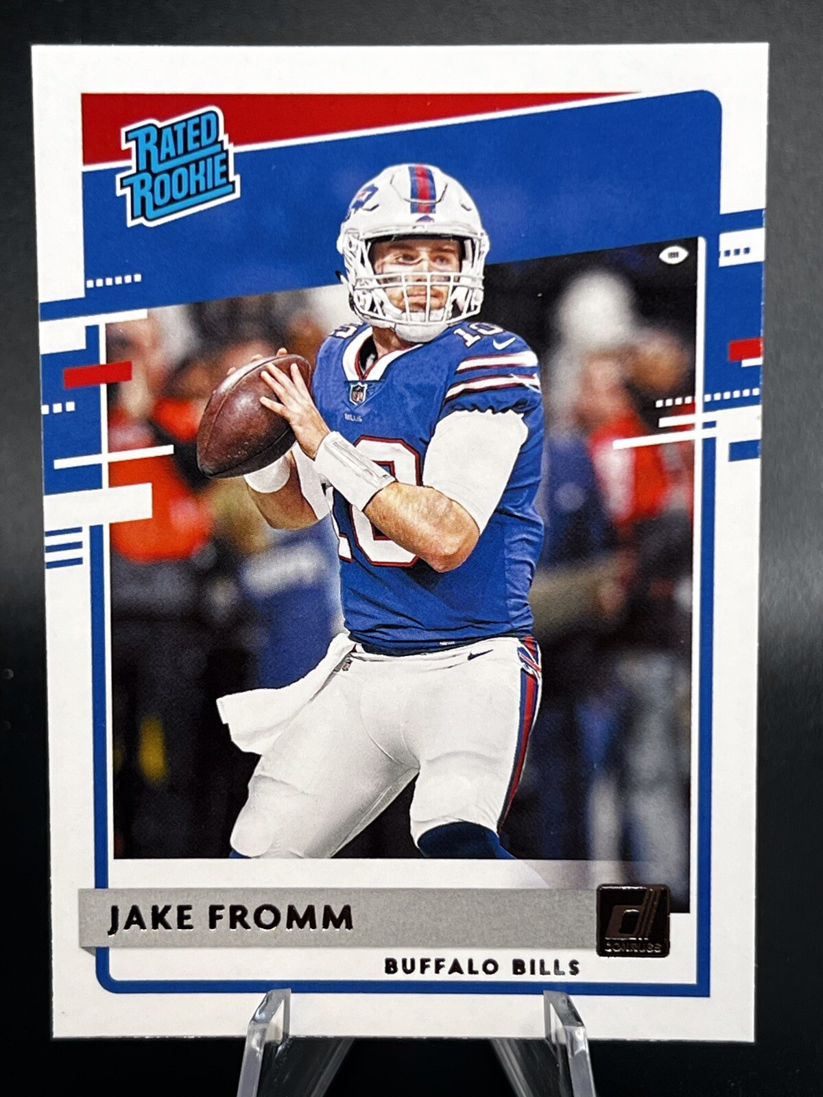 2020 Jake Fromm Panini Donruss Rated Rookie RC #305 Buffalo Bills