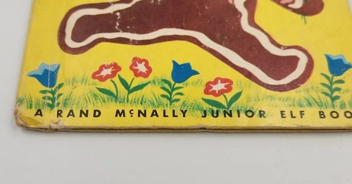 GINGERBREAD MAN WALLACE WADSWORTH RAND MCNALLY JR ELF 8021 1954 PEGGY BURROWS. - Picture 5 of 6