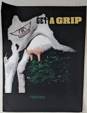 Aerosmith Get A Grip Back Patch 1993 Backpatch by Razamataz 14 x 12.5