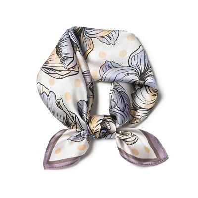 100% Mulberry Silk Small Scarf 21 