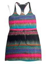 Twelfth Street By Cynthia Vincent Silk Dress Multicolor Small
