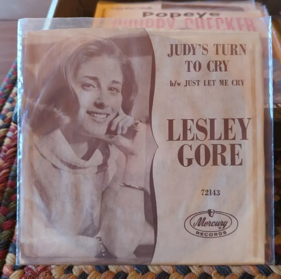 Lesley Gore JUDY&#039;S TURN TO CRY (R&amp;R 45 RPM Vinyl Record /PS) #72143 | eBay