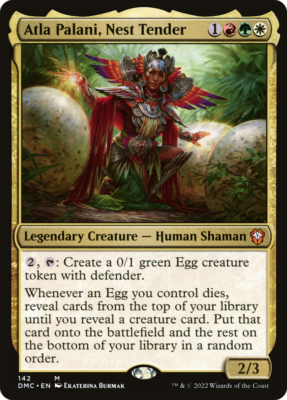 Atla Palani, Nest Tender, Dino Tribal MTG EDH Commander Deck , DINO EGGS! |  eBay
