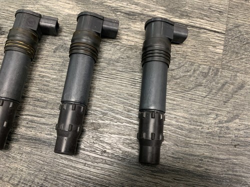 Kawasaki ZX9R ZX12R Ninja OEM Set of 4 Ignition Coils Spark Plug Caps Sticks - Picture 3 of 5