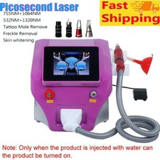 Portable Picosecond Q Switch Nd Yag Laser Tattoo /Spot/Eyebrow Removal Machine