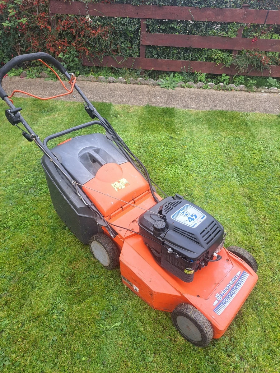 Husqvarna royal 43SE Self Propelled Petrol Lawnmower Whit Electric