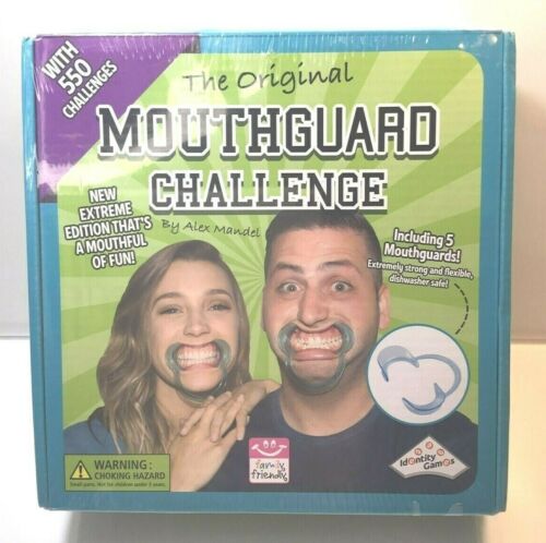 Juego original Mouthguard Challenge edición extrema 550 desafíos identidad divertido - Imagen 1 de 2