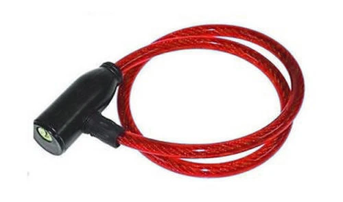 Bike Lock Cable with Keys 500mm Heavy Duty Strong Steel Bicycle Security Chain - Image 3 of 3