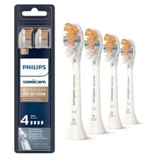 NEW PhilipSonicare A3 Premium All-in-One Sonic Toothbrush Replacement 4 Heads